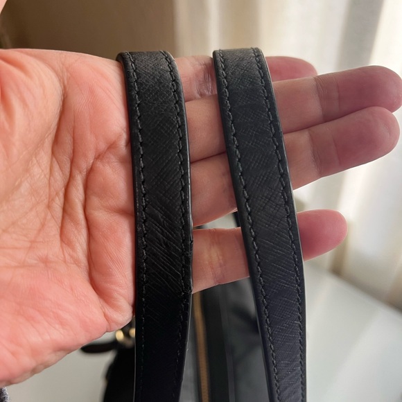 PRADA TESSUTO BLACK NYLON TOTE BAG - Picture 9 of 16